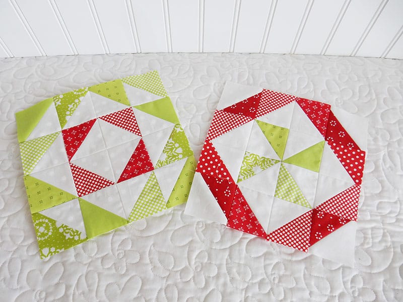 February Christmas Version Blocks A Quilting Life