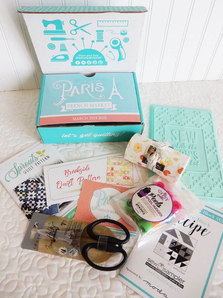 March Sew Sampler Box