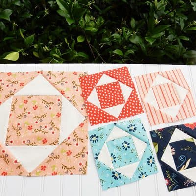 Economy Block quilt pattern