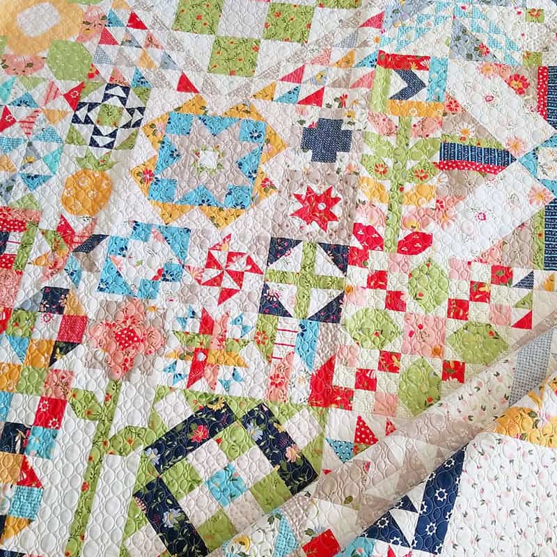 Moda Block Heads 2 Finished Quilt