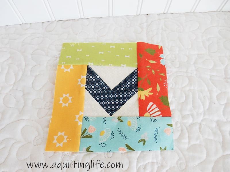 Flying Geese Quilt Blocks featured by top US quilting blog A Quilting Life