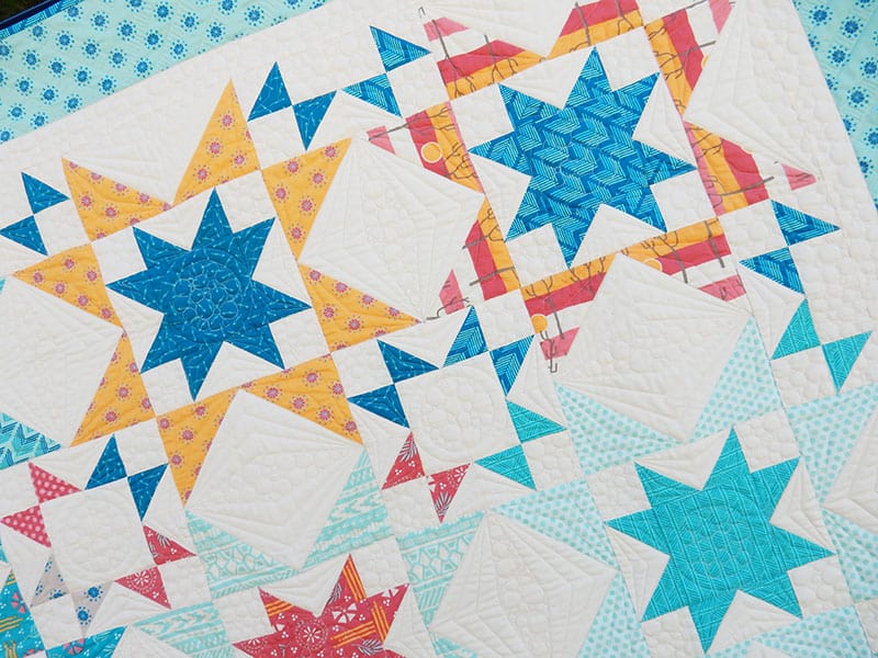 Flying Geese Quilt Blocks featured by top US quilting blog A Quilting Life