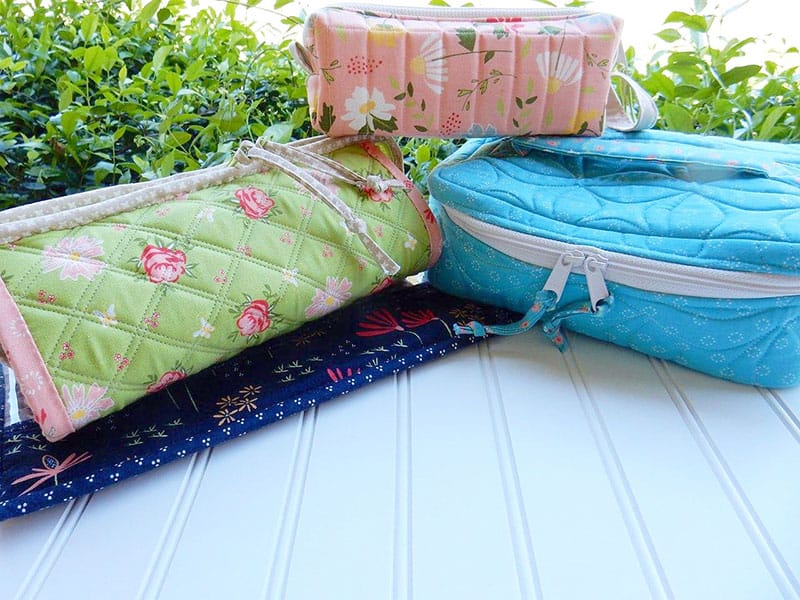 Quilting Bags featured by top US quilting blog A Quilting Life