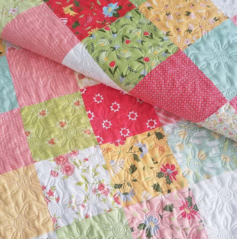 Charm Pack Scrap Quilt