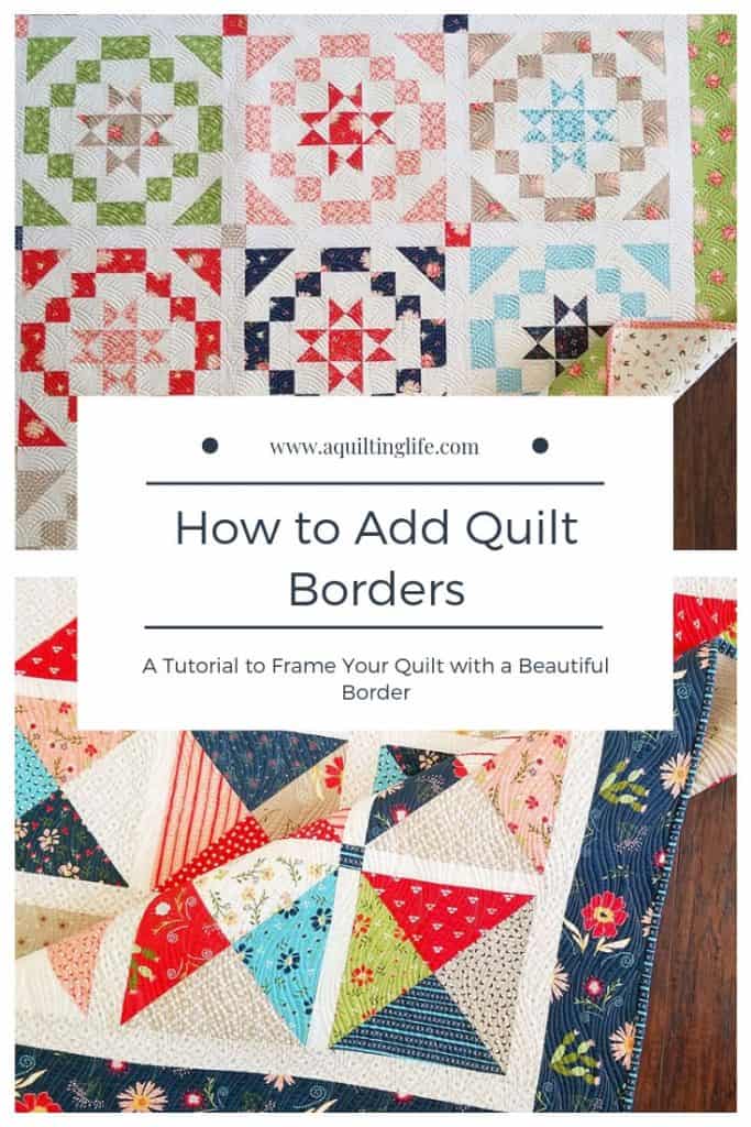 Quilt Borders featured by top US quilting blog A Quilting Life