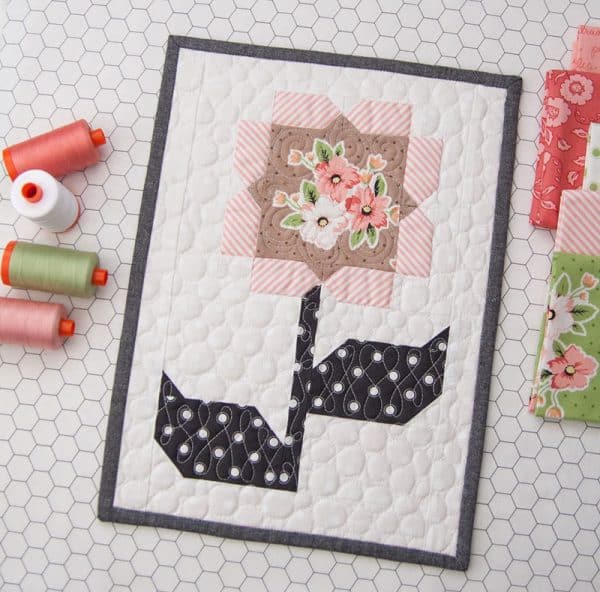 Flower Quilt Blocks Small Quilts | Mini Quilts | A Quilting Life
