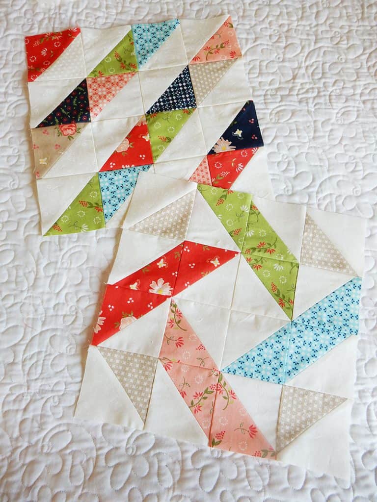 Quilt Block of the Month featured by top US quilting blog A Quilting Life