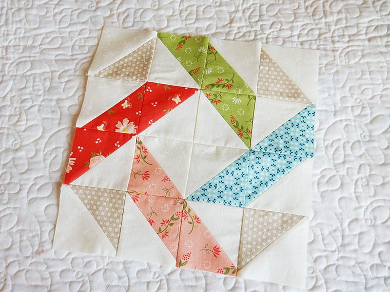 Quilt Block of the Month featured by top US quilting blog A Quilting Life