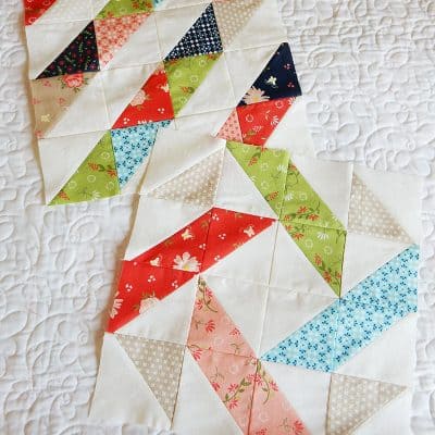 Quilt Block of the Month featured by top US quilting blog A Quilting Life