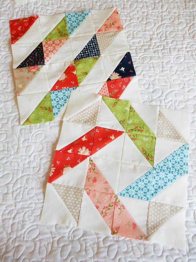 Quilt Block of the Month featured by top US quilting blog A Quilting Life