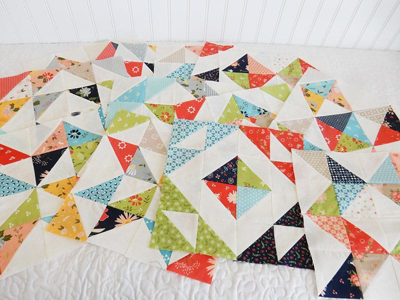 Block of the Month featured by top US quilting blog A Quilting Life