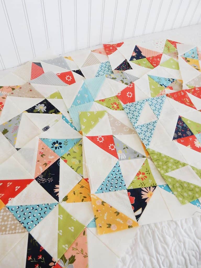 Block of the Month featured by top US quilting blog A Quilting Life