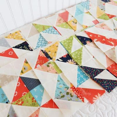 Quilt Block of the Month featured by top US quilting blog A Quilting Life