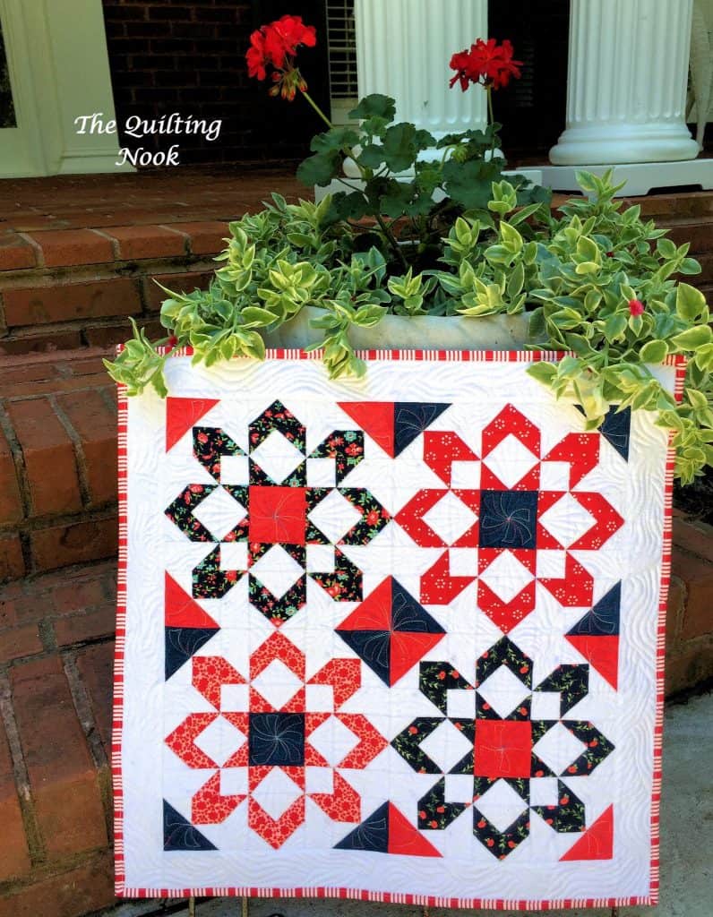 Patriotic Quilts featured by top US quilting blog A Quilting Life