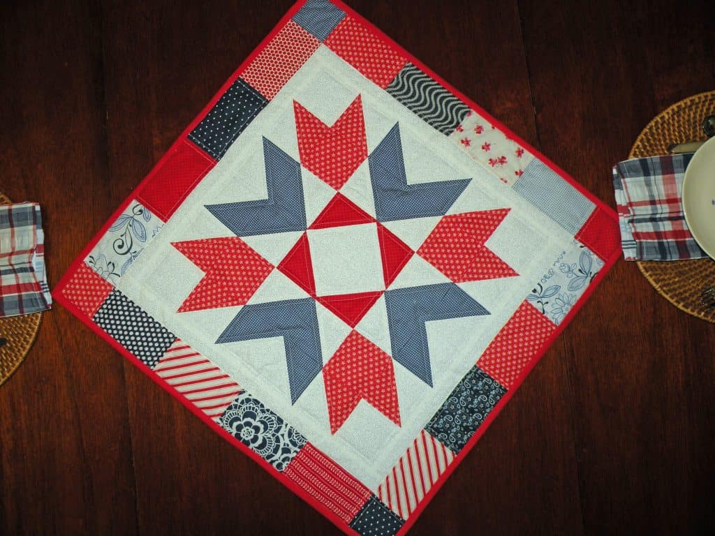 Patriotic Quilts featured by top US quilting blog A Quilting Life