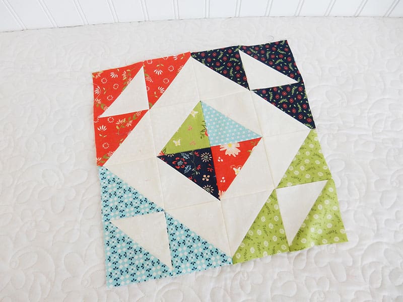 Block of the Month featured by top US quilting blog A Quilting Life