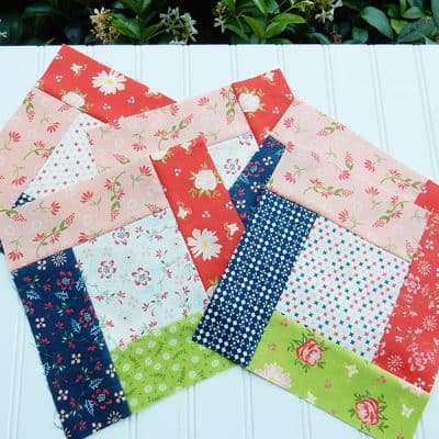 Partial Seam Construction featured by top US quilting blog A Quilting Life