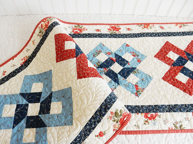 Patriotic Quilts featured by top US quilting blog A Quilting Life