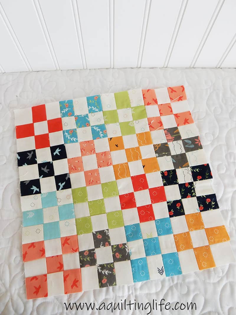 Scrappy Nine Patch Blocks