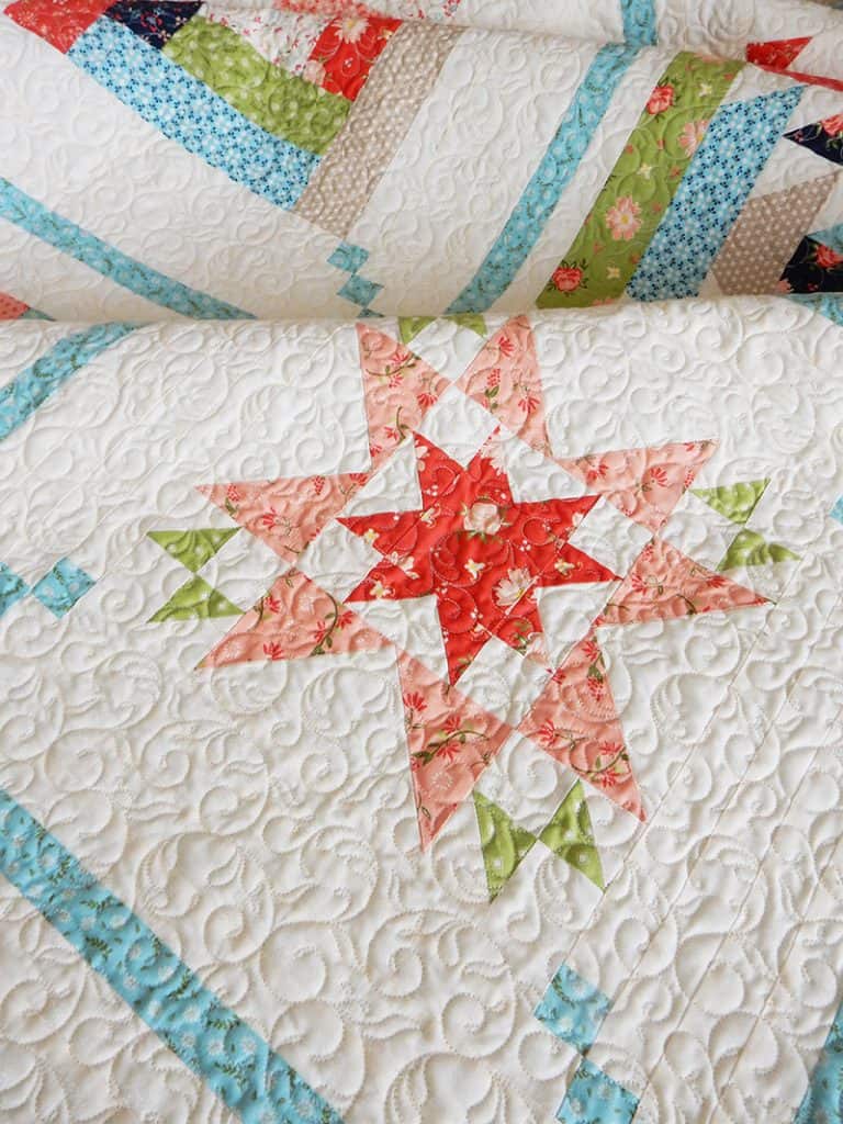 Orphan Block Quilt featured by top US quilting blog A Quilting Life