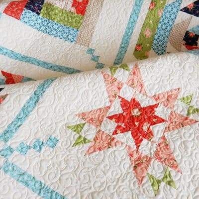 Charm Square Quilt Patterns featured by top US quilting blog A Quilting Life