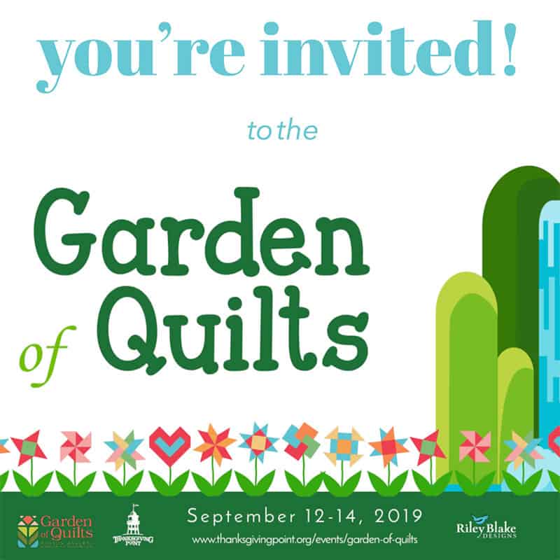 Garden of Quilts featured by top US quilting blog A Quilting Life