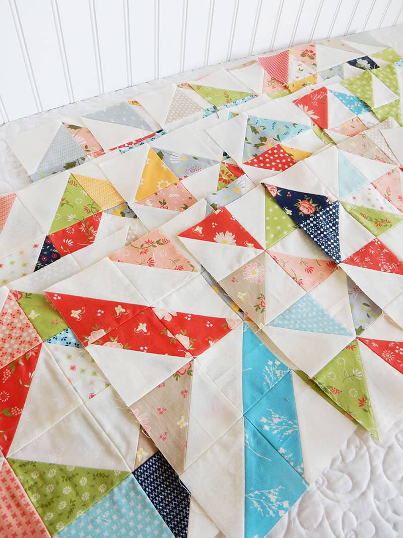 August block of the month patterns from A Quilting Life