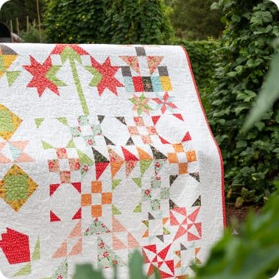 Bloomtopia Quilt featured by top US quilting blog, A Quilting Life