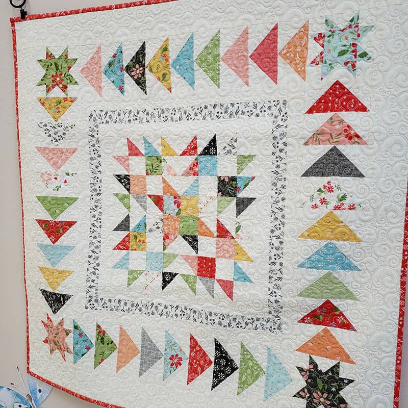 Gelato Remix Quilt |  Girlfriend's Day Out Quilt Event by popular Utah quilting blog, A Quilting Life: image of a Gelato Remix Quilt.