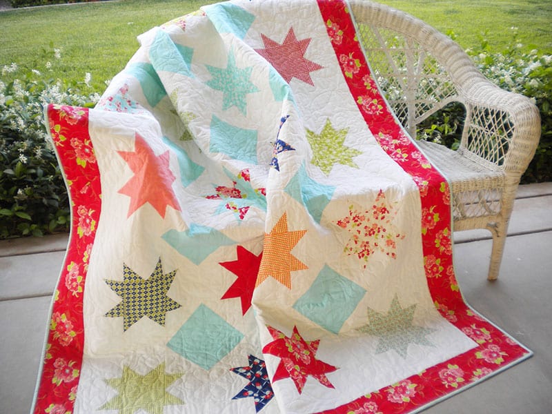 Sparkle quilt by sherri from a quilting life