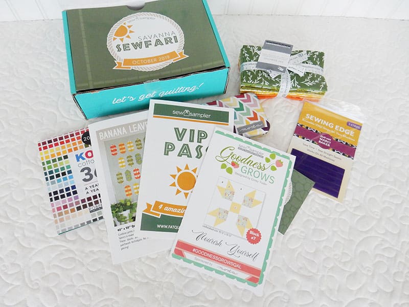 Fat Quarter Shop October Sew Sampler Box