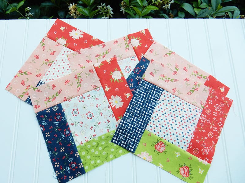 Driftwood Drive Quilt Blocks | Sunday Best Quilts Sampler Block 4 by popular Utah quilting blog, A Quilting Life: image of Driftwood quilt blocks. 