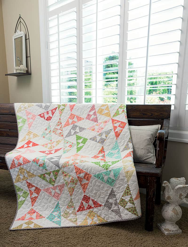 Sweet Confetti quilt by Corey Yoder for Sunday Best Quilts