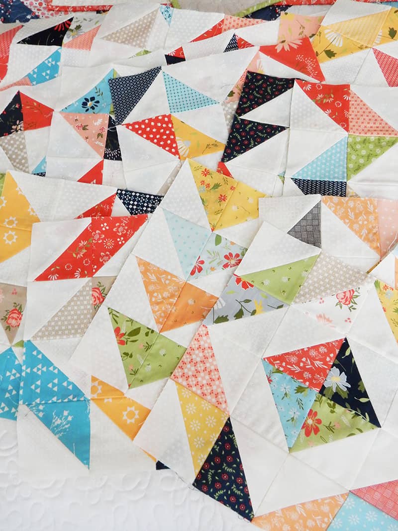 Quilting Life Block of the Month blocks through October