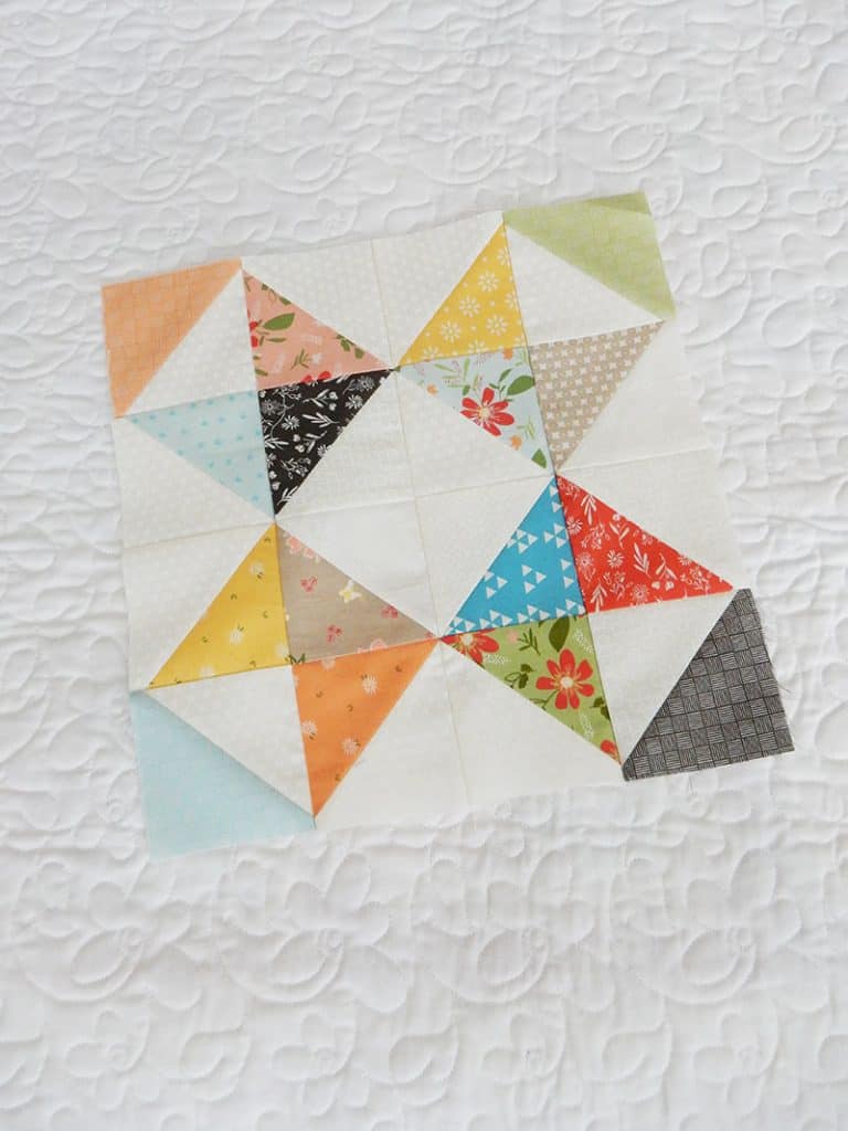 Quilting Life Block of the Month October 2019 Block 2