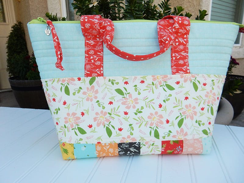 Mega Dream Bag sewn by Sherri from A Quilting Life