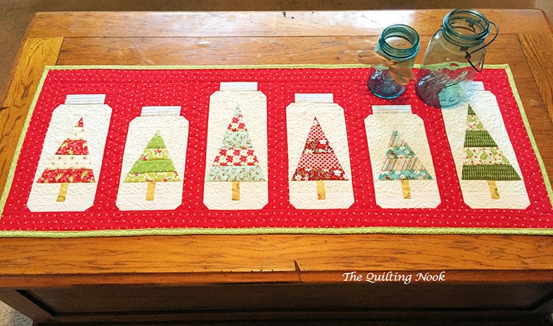 Christmas Jars Runner