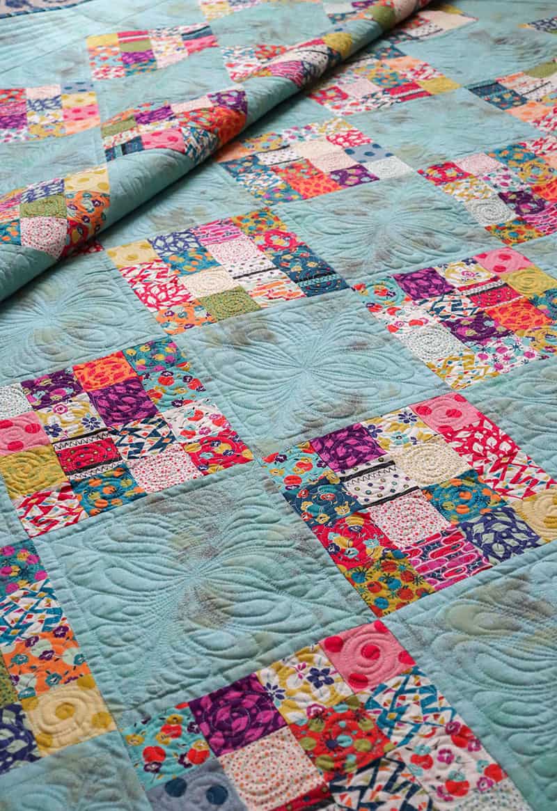 Checkerboard Quilt from Jelly Filled Quilt Book