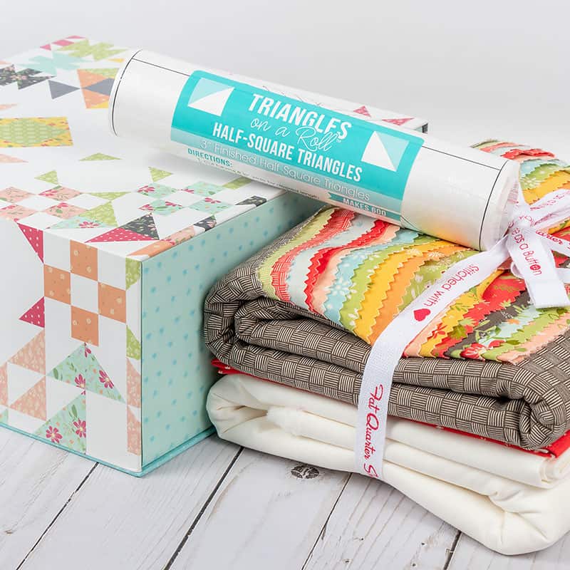 Saturday Seven 109 featured by Top US Quilting Blog, A Quilting Life: image of Bloomtopia Kit Box