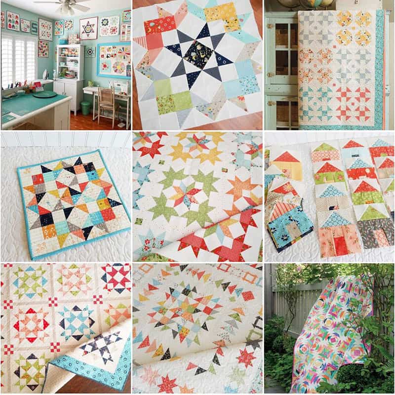 A Quilting Life Top Posts 2019 Part 2 featured by Top US Quilting Blog, A Quilting Life: image of top nine quilts
