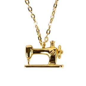 Gifts for Quilters from Fat Quarter Shop featured by Top US Quilting Blog, A Quilting Life: image of sewing machine necklace