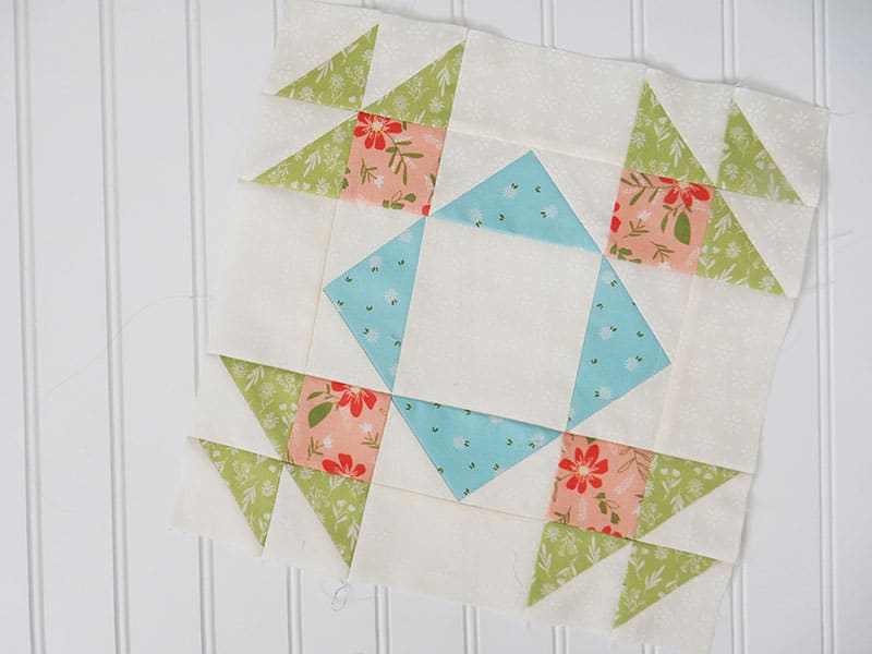 Quilting Life Block of the Month | January 2020 featured by Top US Quilting Blog, A Quilting Life: image of January 2020 block