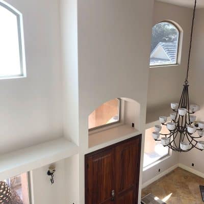 A Quilting Life at Home | Part 2 featured by Top US Quilting Blog, A Quilting Life: image of front entry