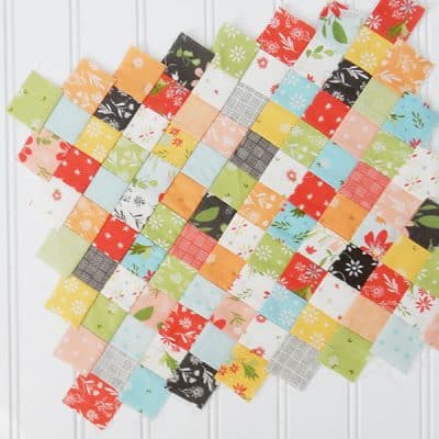 Saturday Seven 116 featured by Top US Quilting Blog, A Quilting Life: image of patchwork