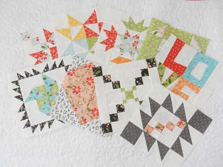 Moda Block Heads 3 Block 9 - Free Block Pattern | A Quilting Life