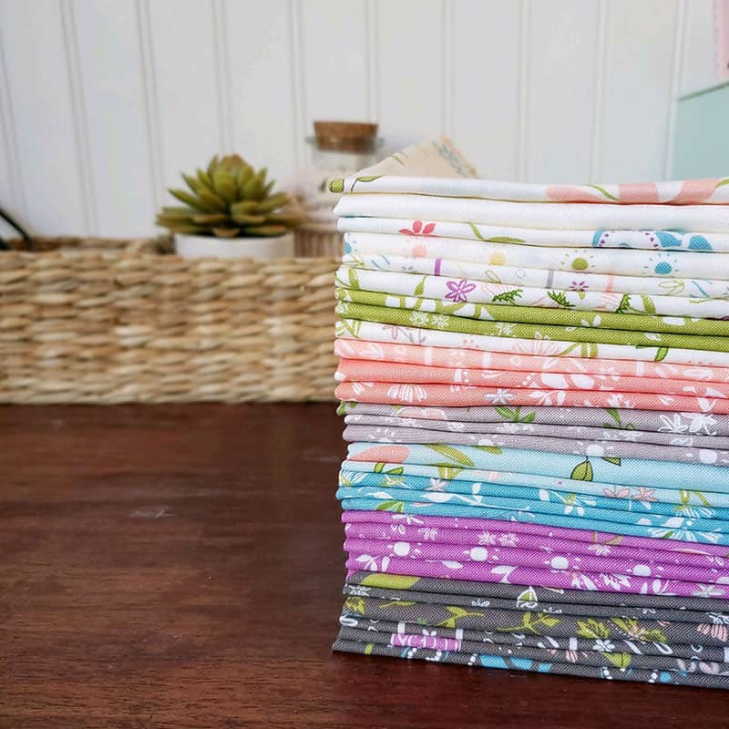 Managing a Quilt Fabric Stash featured by Top US Quilting Blog: A Quilting Life: image of fabric bundle