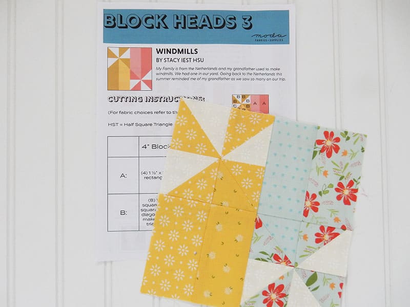 Block Heads 3 Block 10 featured by Top US Quilting Blog, A Quilting Life: image of Block 10