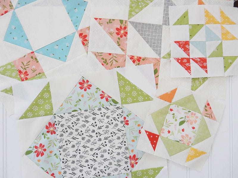 A Quilting Life Block of the Month 2020 | March featured by Top US Quilting Blog, A Quilting Life: image of blocks