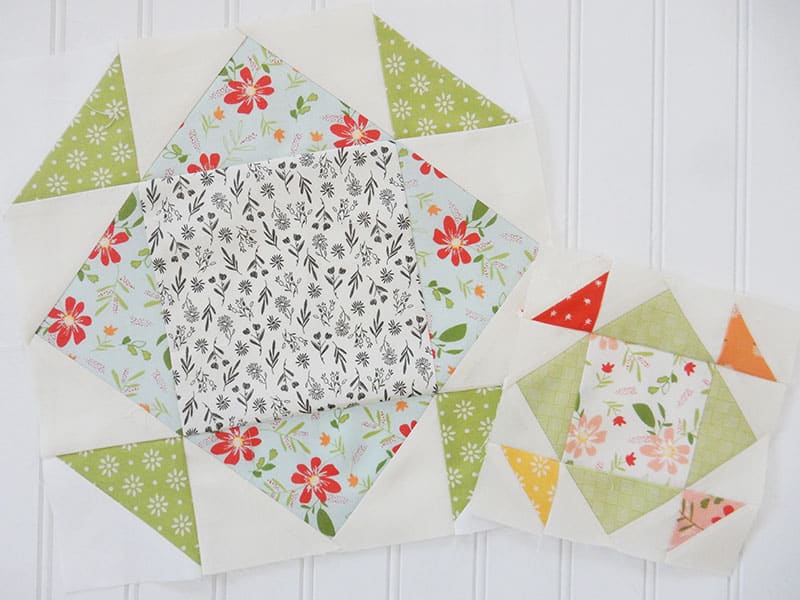 A Quilting Life Block of the Month 2020 | March featured by Top US Quilting Blog, A Quilting Life: image of March blocks