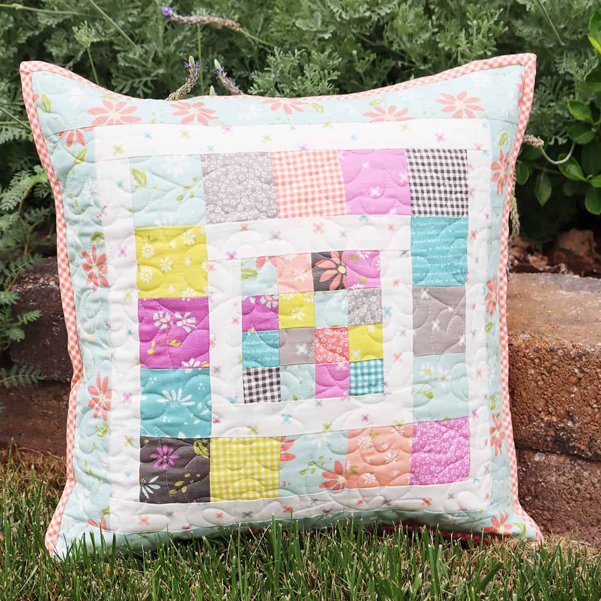 Simple Quilted Pillow Sham Tutorial - A Quilting Life